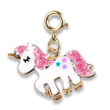 Gold Glitter Unicorn Charm - ToyTime