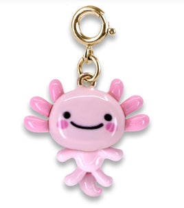 Gold Swivel Axolotl Charm - ToyTime