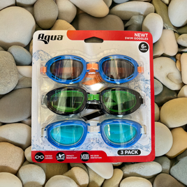 Newt Swim Goggles 3-Pack Youth