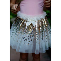 Gracious Gold Sequins Skirt And Wand - ToyTime