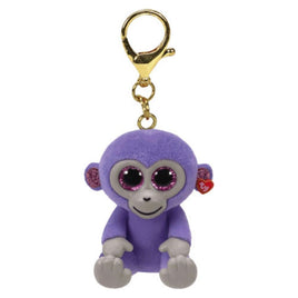 Grapes - monkey purple mini boos clip - ToyTime