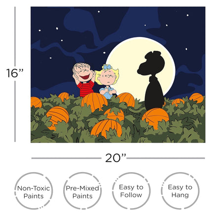 Great Pumpkin Charlie Brown Art By Number - ToyTime