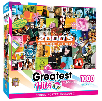 Greatest Hits of the 2000's 1000pcs Jigsaw Puzzle - ToyTime