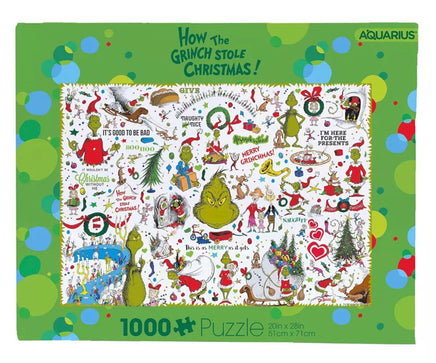 Grinch 1000 pcs puzzle - ToyTime