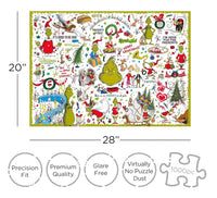 Grinch 1000 pcs puzzle - ToyTime