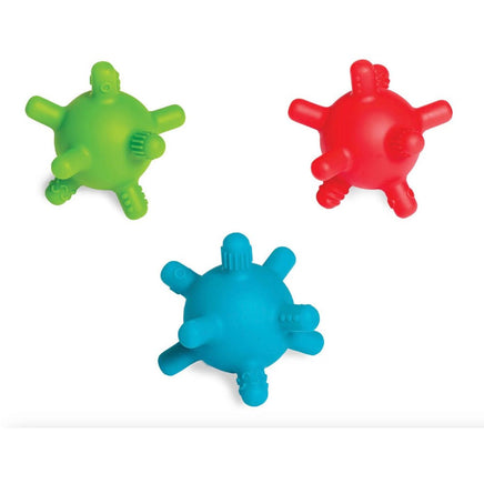 Gummy Ball Teether 3pc - ToyTime