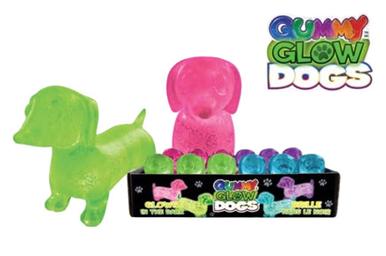 Gummy Glow In The Dark Dogs - ToyTime
