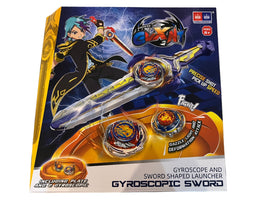 Gyroscope Sword Launcher Spinning Metal Tops Battle Toys - ToyTime
