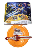 Gyroscope Sword Launcher Spinning Metal Tops Battle Toys - ToyTime
