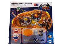 Gyroscope Sword Launcher Spinning Metal Tops Battle Toys - ToyTime