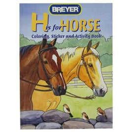 H Is For Horse Coloring Book - ToyTime