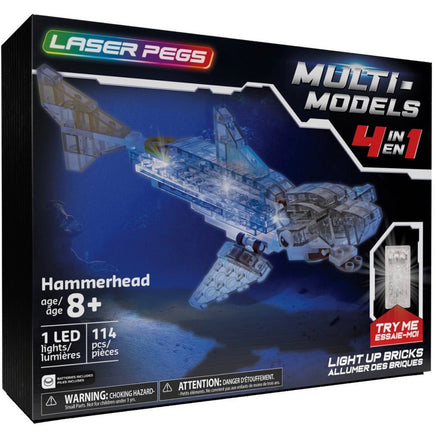 Hammerhead Shark MultiModel Building Set…@Laser_Pegs - ToyTime