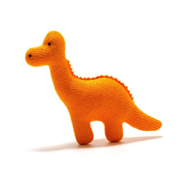 Hand Knitted Baby Diplodocus Dinosaur 4071 - ToyTime