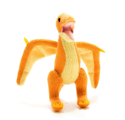 Hand Knitted Pterodactyl Dinosaur 4166nb - ToyTime