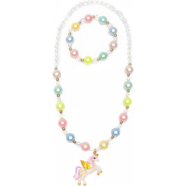 Happy Go unicorn Necklace and bracelet set - ToyTime