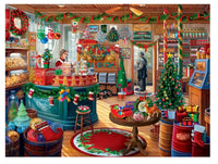 Happy Holidays Mistletoe Market 300Pcs large puzzle - ToyTime