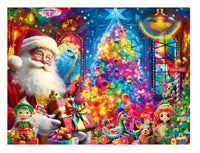 Happy Holidays with Bonus Poster 300pcs Jigsaw Puzzle - ToyTime