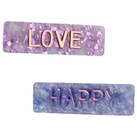 Happy Love Hair Clips - ToyTime