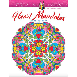 Heart Mandalas Coloring Book - ToyTime