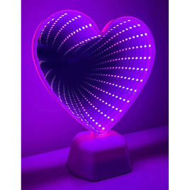 Heart mirror led infinity light - ToyTime