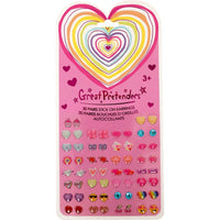 Heart sticker earrings - ToyTime