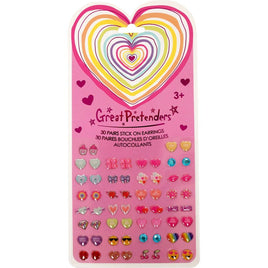 Heart sticker earrings - ToyTime