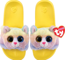 Heather Uni Cat Slippers slides Small - ToyTime