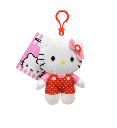 Hello Kitty 5 inch Red Full Body Plush Zipper Pull - ToyTime