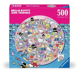 Hello Kitty 500Pc Round Puzzle - ToyTime
