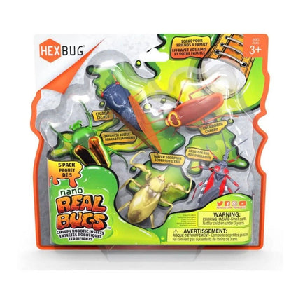 HEX BOTS Nano Real Bugs 5 - Pack - ToyTime