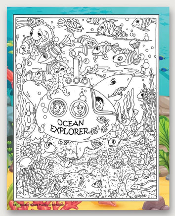 Hidden Picture Puzzles in the Ocean - ToyTime
