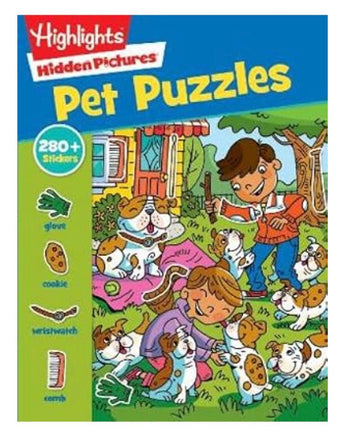 Hidden Pictures Pet Sticker Puzzle - ToyTime
