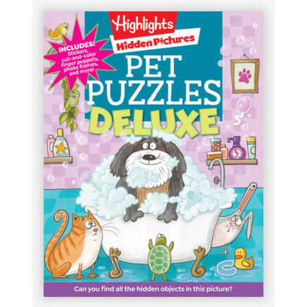 Highlights hidden pictures pet puzzles deluxe - ToyTime