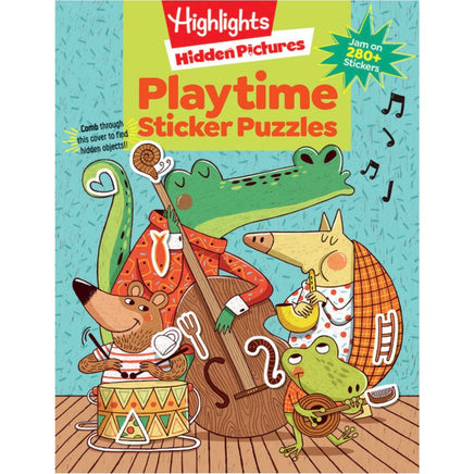 Highlights Hidden Pictures Playtime Sticker Puzzle - ToyTime