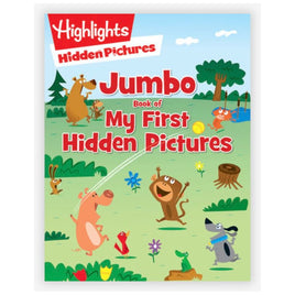 Highlights Jumbo book of my first hidden pictures - ToyTime