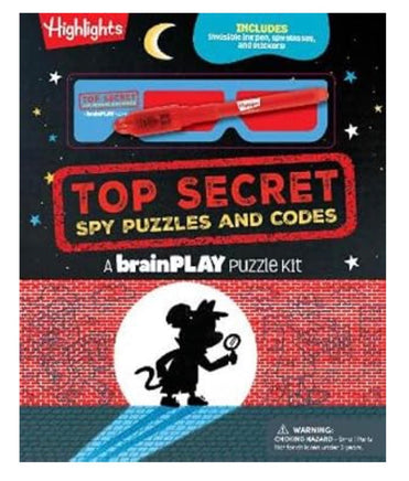 Highlights Top Secret Spy Puzzles and Codes - ToyTime
