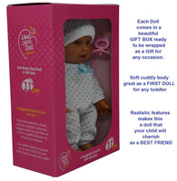 Hispanic Soft Body Doll 11 inch - ToyTime