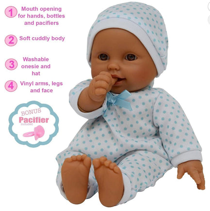 Hispanic Soft Body Doll 11 inch - ToyTime