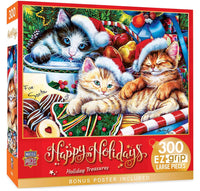 Holiday Holiday Treasures 300pc EZGrip Puzzle - ToyTime
