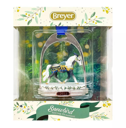 Holiday Stirrup Ornament Snowbird - ToyTime