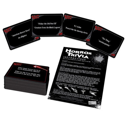 Horror Trivia Cards - ToyTime