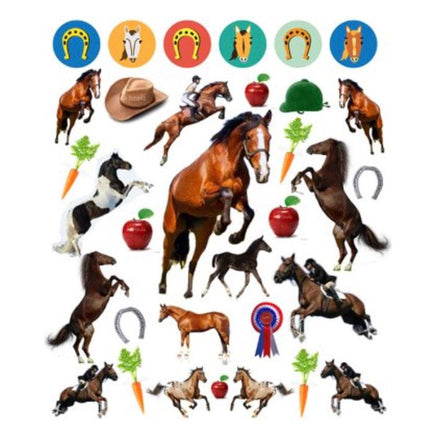 Horses 400 Reusable Stickers…@workman - ToyTime