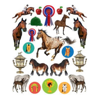 Horses 400 Reusable Stickers…@workman - ToyTime