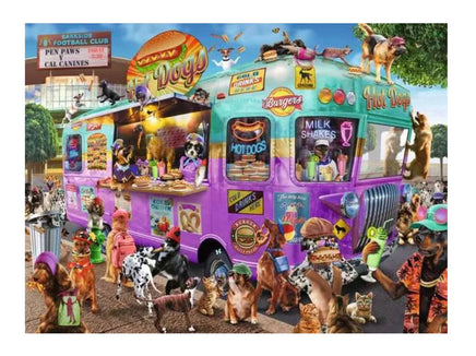 Hot Diggity Dogs 300pc Puzzle - ToyTime