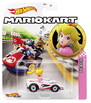 Hot Wheels Mario Kart Replica Diecast Peach - ToyTime
