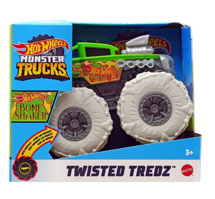 Hot Wheels Monster Trucks Twisted Tredz Bone Shaker - ToyTime
