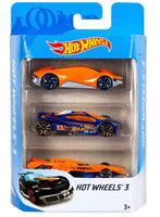 Hot Wheels Three Pack 1:64 Scale Toy - ToyTime
