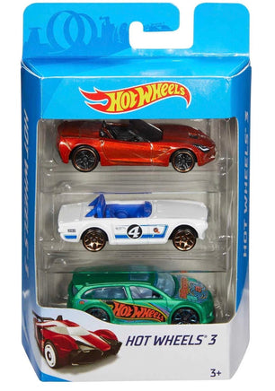 Hot Wheels Three Pack 1:64 Scale Toy - ToyTime
