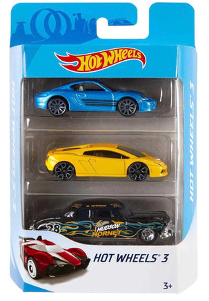 Hot Wheels Three Pack 1:64 Scale Toy - ToyTime