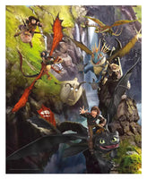 How to Train Your Dragon 500pcs Jigsaw Puzzle - ToyTime